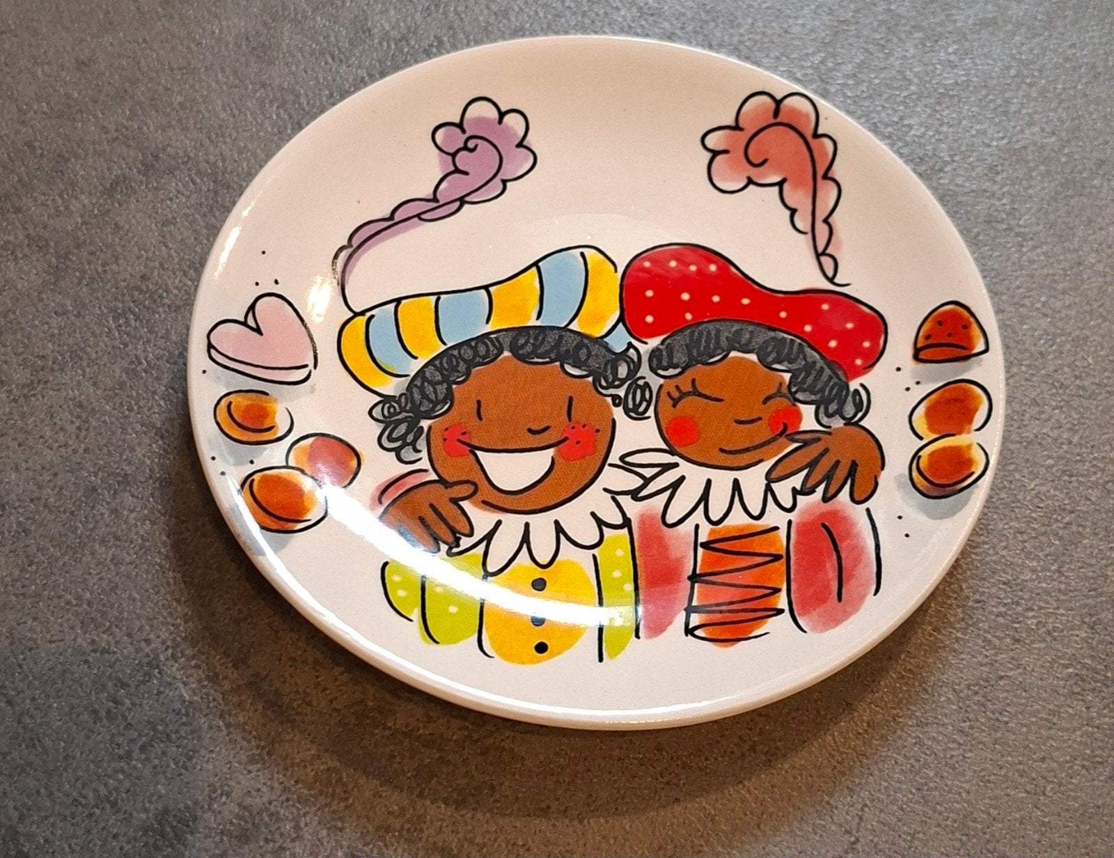 zwarte Piet petit four Blond Amsterdam Servies, Ophalen of Verzenden, Nieuw