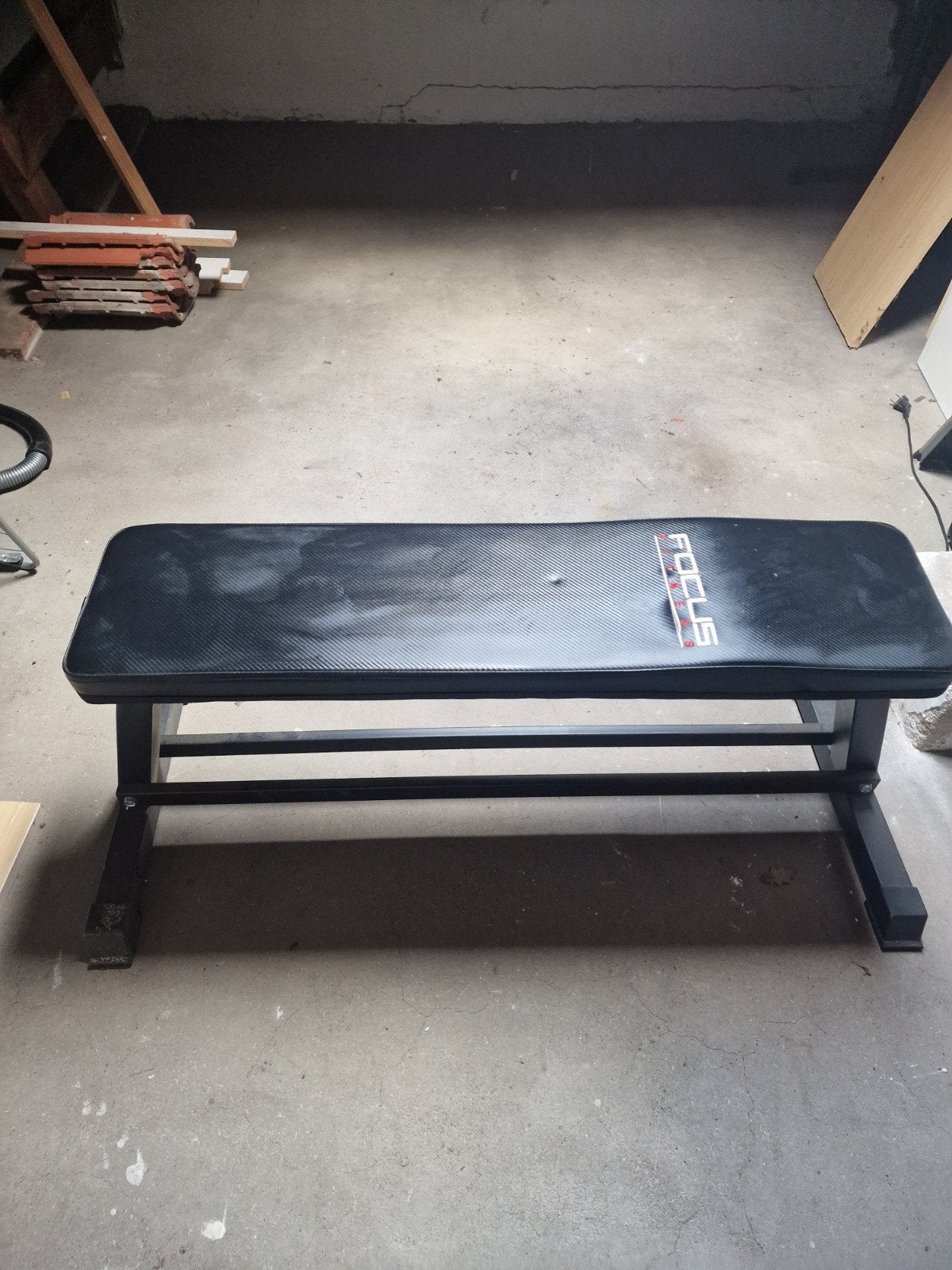 Focus Fitnessbank niet verstelbaar, Sport en Fitness, Ophalen, Gebruikt, Armen, Fitnessbank