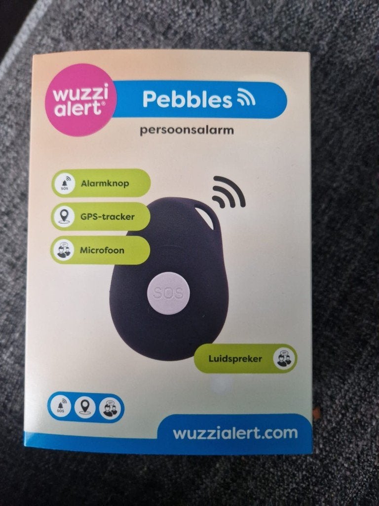 Wuzzi Alert Pebbles Persoonsalarm - Nieuw met Garantie, Ophalen of Verzenden, Nieuw