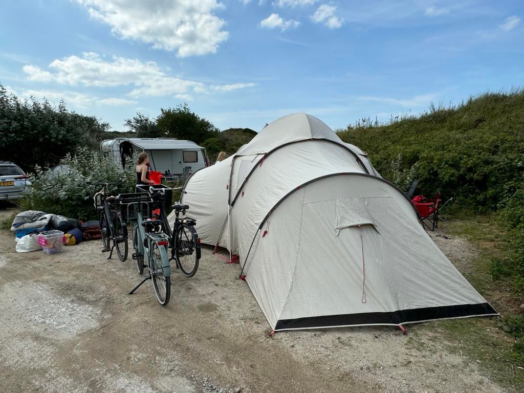 Vaude Badawi 6P Technisch Katoenen Tent, Caravans en Kamperen, Ophalen, Gebruikt, Tot en met 6