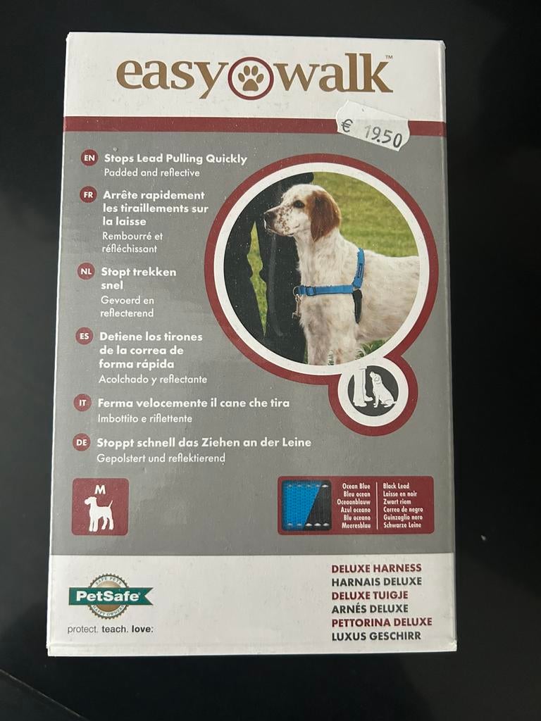 Easy walk anti trek tuig maat m, Ophalen, Zo goed als nieuw
