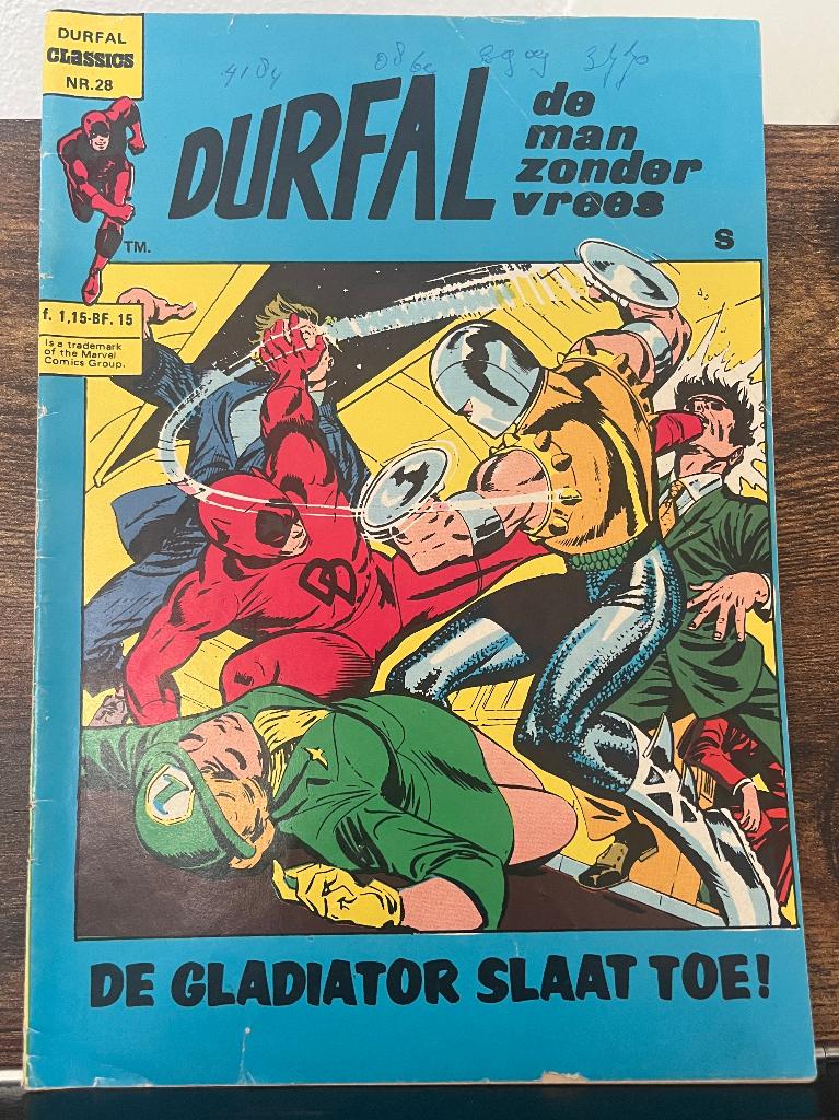 Durfal Classics nr 28 (Classics Nederland), Amerika, Ophalen of Verzenden, Gelezen, Eén comic