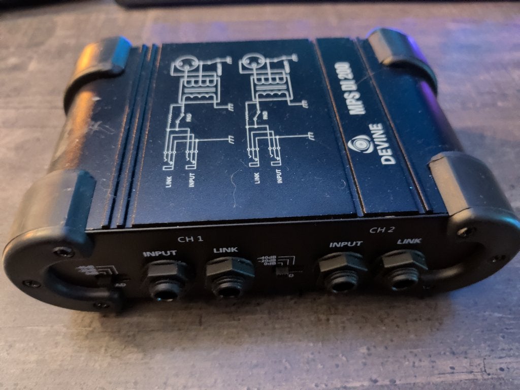 dual passieve di box, Muziek en Instrumenten, Effecten, Ophalen of Verzenden, Zo goed als nieuw