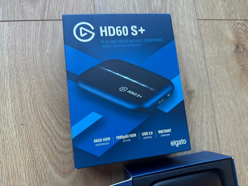 HD60 S+ elgato Game Capture Card Compleet En Netjes!!!, Computers en Software, Capture cards, Ophalen of Verzenden, Zo goed als nieuw