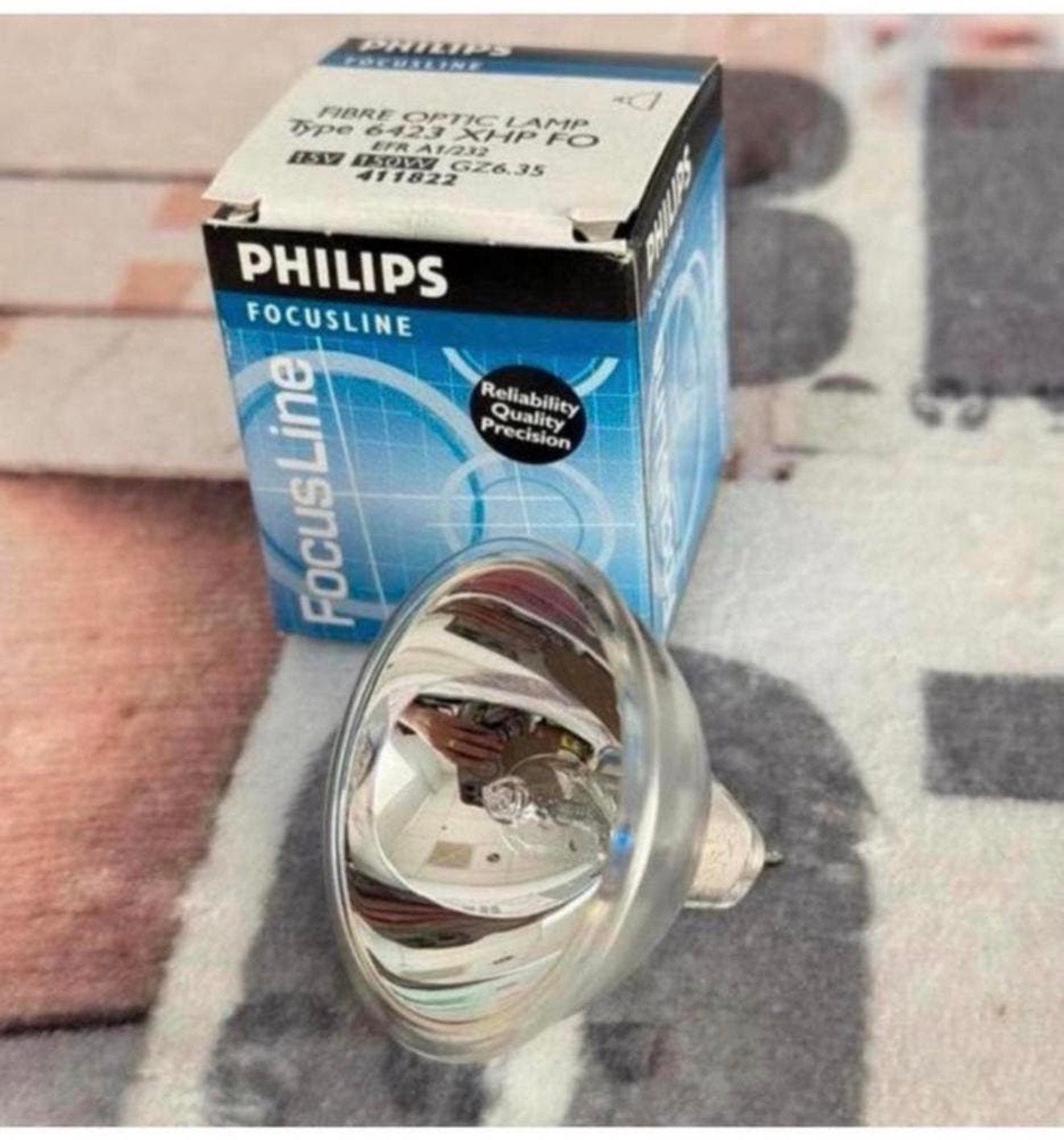 Philips Fibre Optic lamp 6423 XHP FO 150W 15V GZ6.35 nieuw, Nieuw, Ophalen of Verzenden, H, H