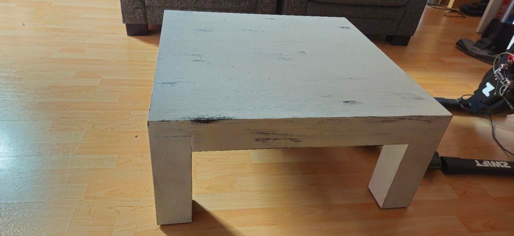 Gratis salontafel 75X75, Piet Klerkx, Ophalen, Gebruikt, 100 tot 150 cm, 50 tot 100 cm