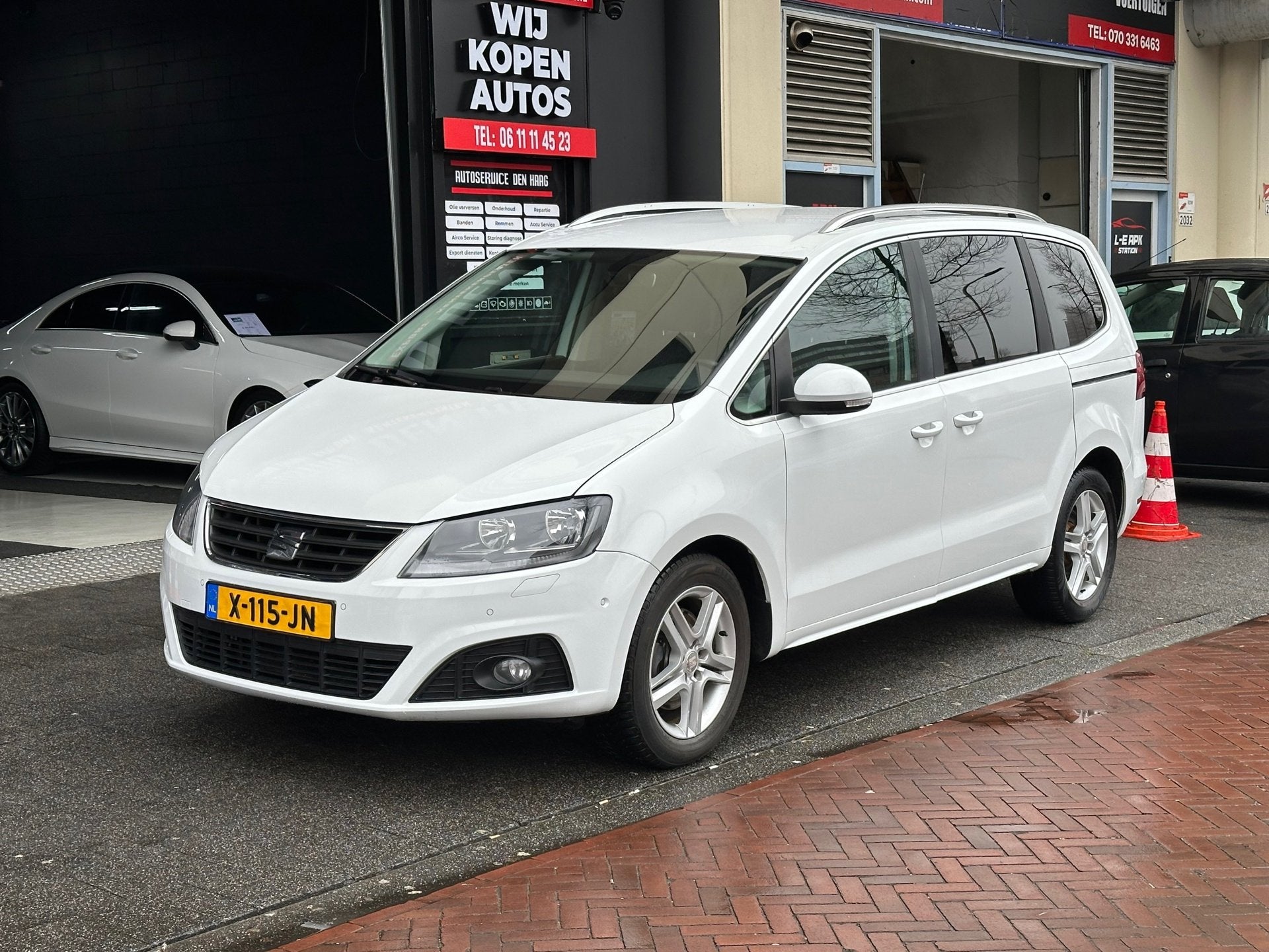Seat Alhambra 1.4 TSI Style Aut Navi Camera 7 Persoons, Auto's, Seat, Euro 6, 4 cilinders, 150 pk, 7 stoelen