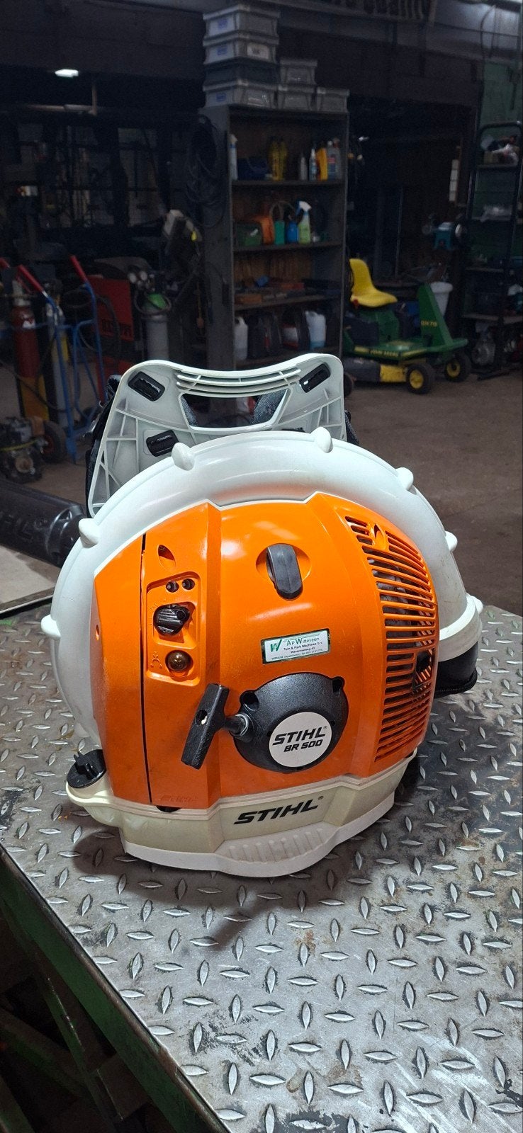 ✅ Stihl BR 500 Bladblazer  Krachtige Ruggedragen Bladblazer, Ophalen, Ruggedragen, Zo goed als nieuw, Stihl