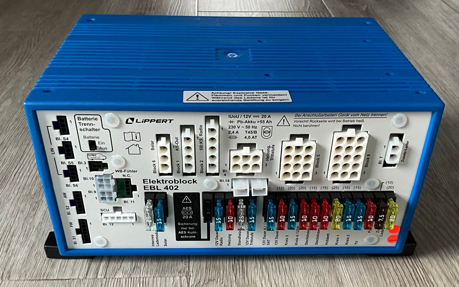 Elektroblock EBL402 Schaudt Lippert, Schaudt, Zo goed als nieuw, Service@schaudt.de, Planckstr. 8 Markdorf