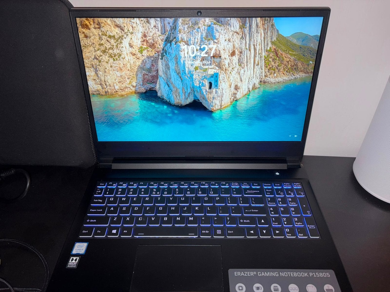 Medion Erazer P15805 Game Laptop, Computers en Software, Ophalen, Met videokaart, 2 tot 3 Ghz, 8 GB