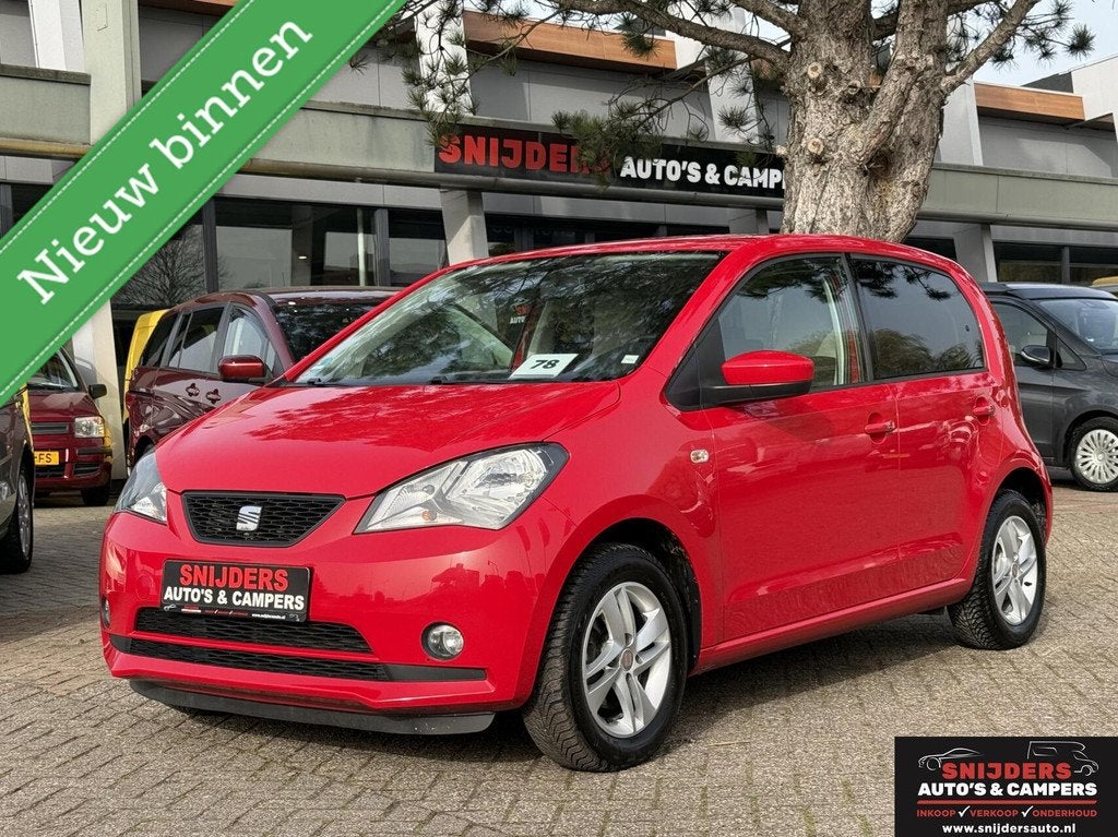 Seat Mii 1.0 Style Chic super nette auto, Voorwielaandrijving, Stof, Gebruikt, Mii