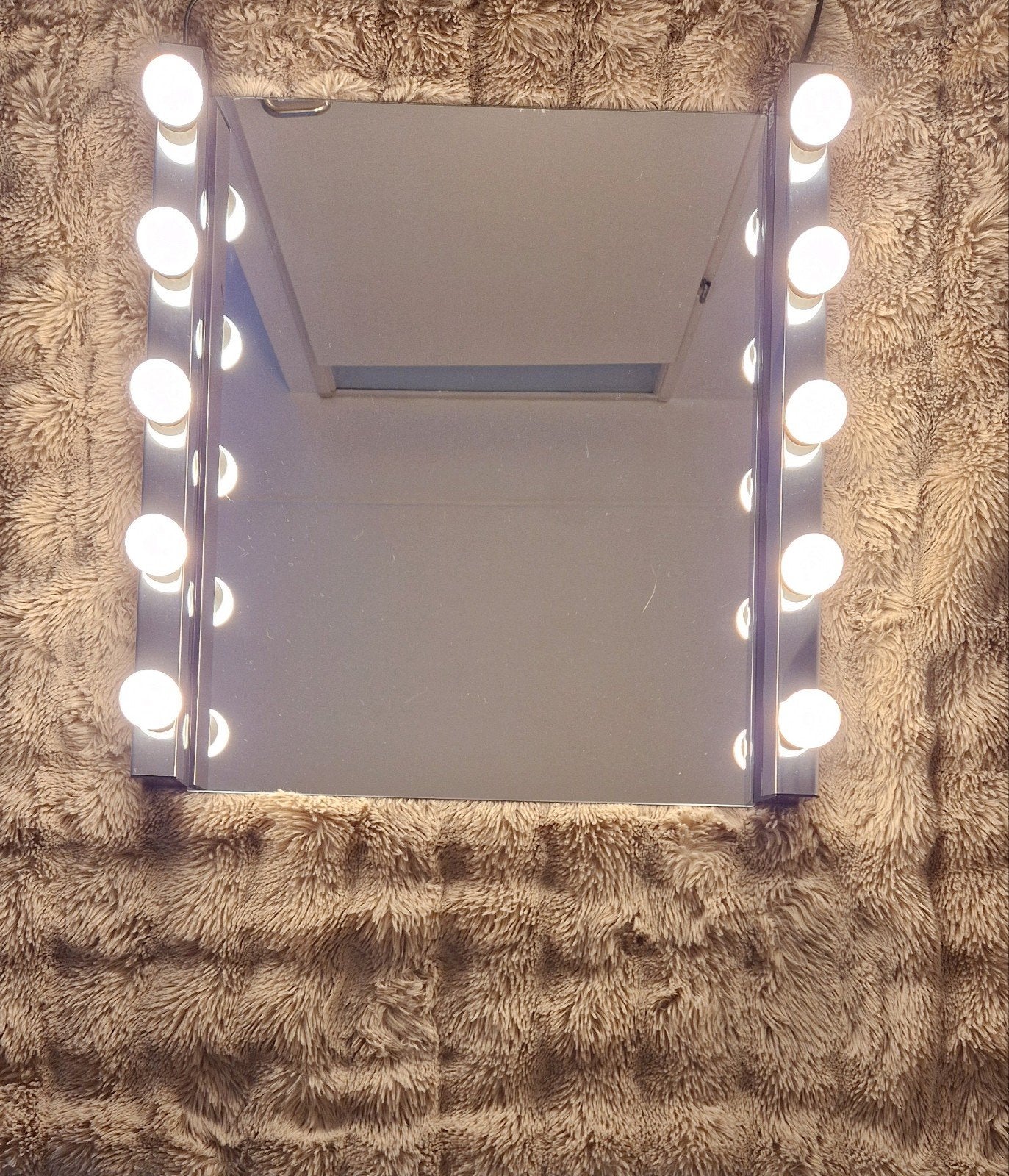 Ikea  spiegel met verlichting - complete set, Ophalen, Zo goed als nieuw