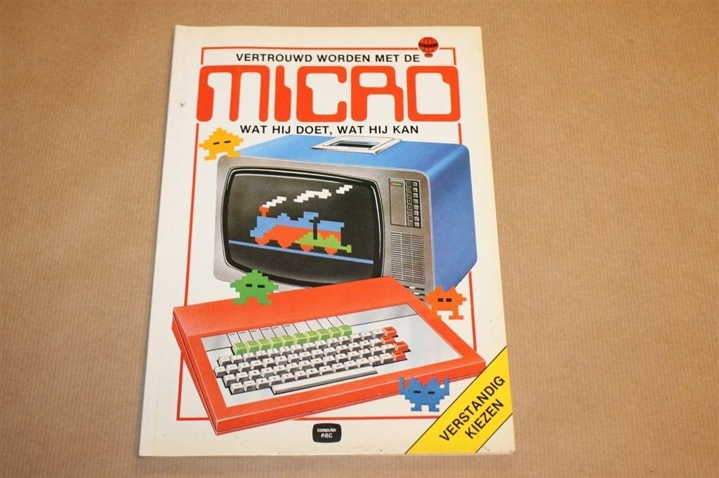 Vertrouwd met Micro — Vintage Computerboek Jan Terlouw 1985, Boeken, Informatica en Computer, Ophalen of Verzenden, Gelezen, Internet of Webdesign