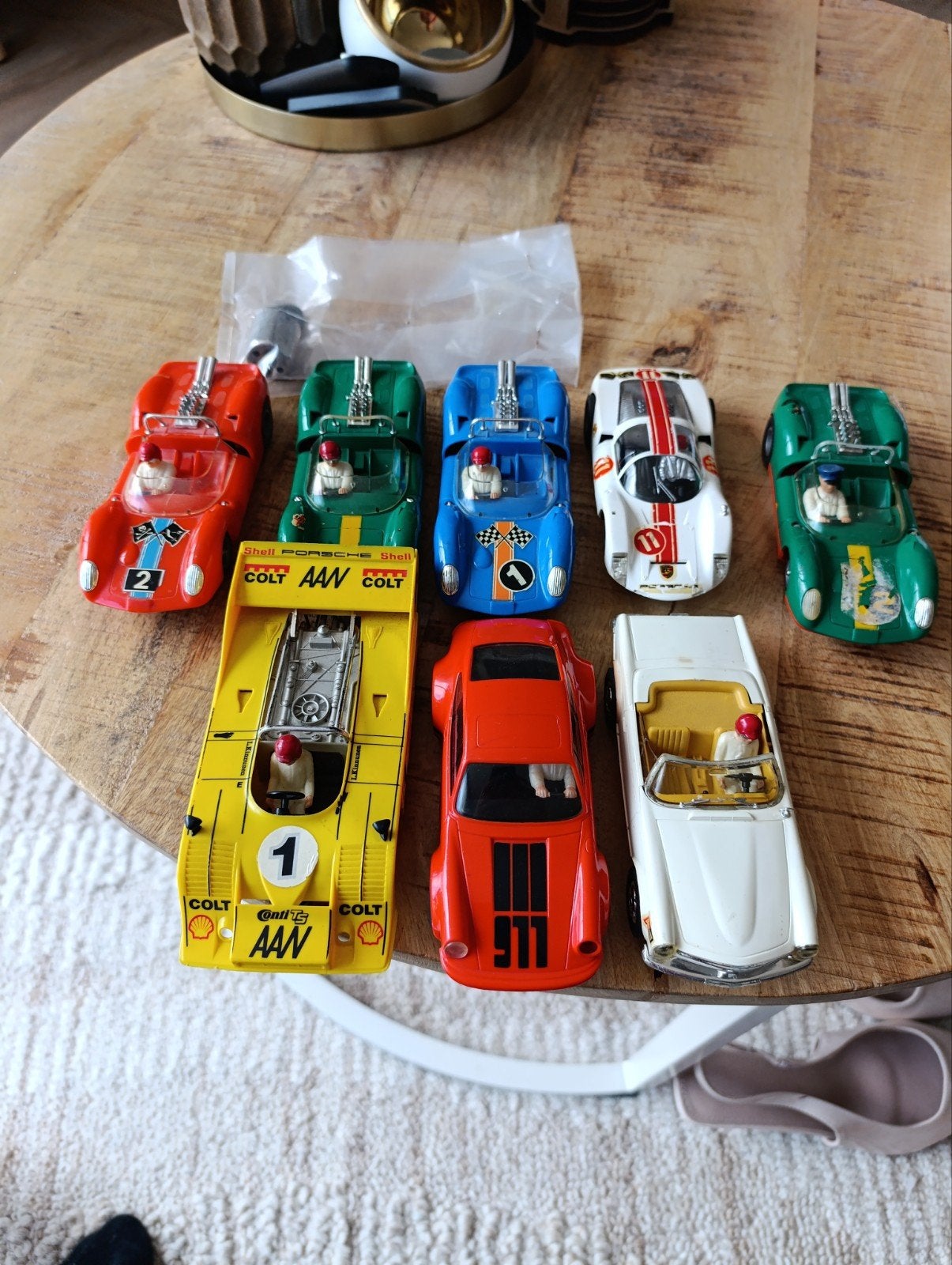 Fleischmann Rallye Auto's - Vintage Raceauto Collectie, Ophalen of Verzenden, Gebruikt