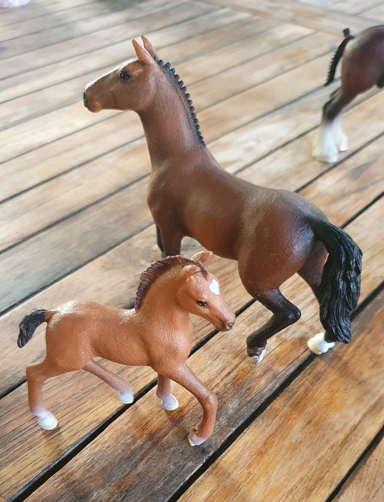 Set 10 Schleich Paarden en Veulens GRATIS VERZENDEN, Ophalen of Verzenden, Zo goed als nieuw, Paard, Beeldje of Figuurtje