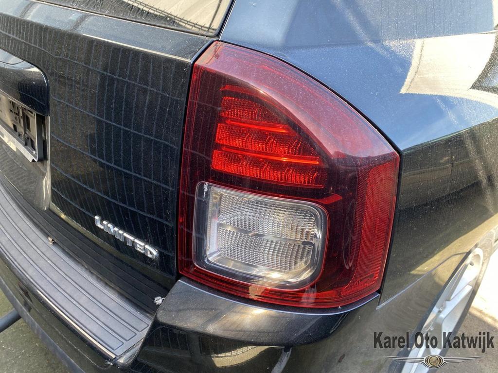 Achterlicht rechts Jeep Compass zwart 2014, Gebruikt, -, -, Ophalen of Verzenden