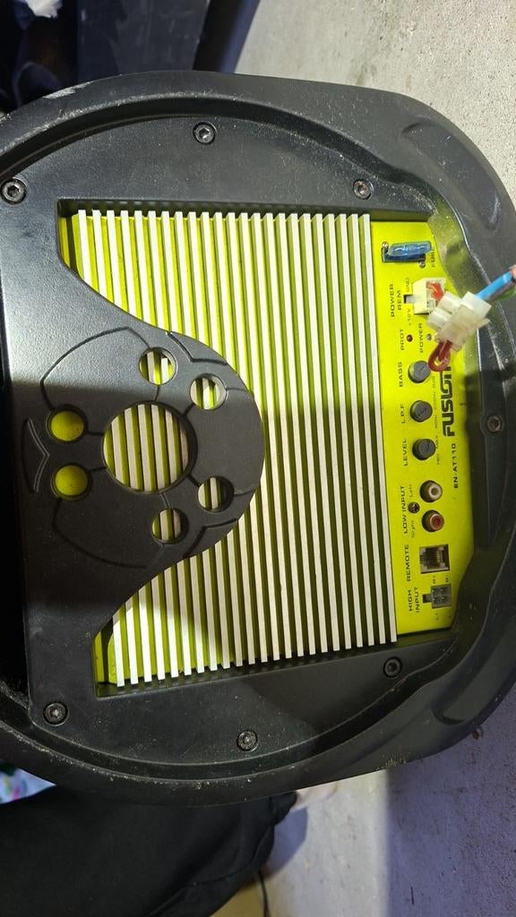 Fusion Subwoofer - Krachtige Bass voor in de Auto, Ophalen of Verzenden, Gebruikt