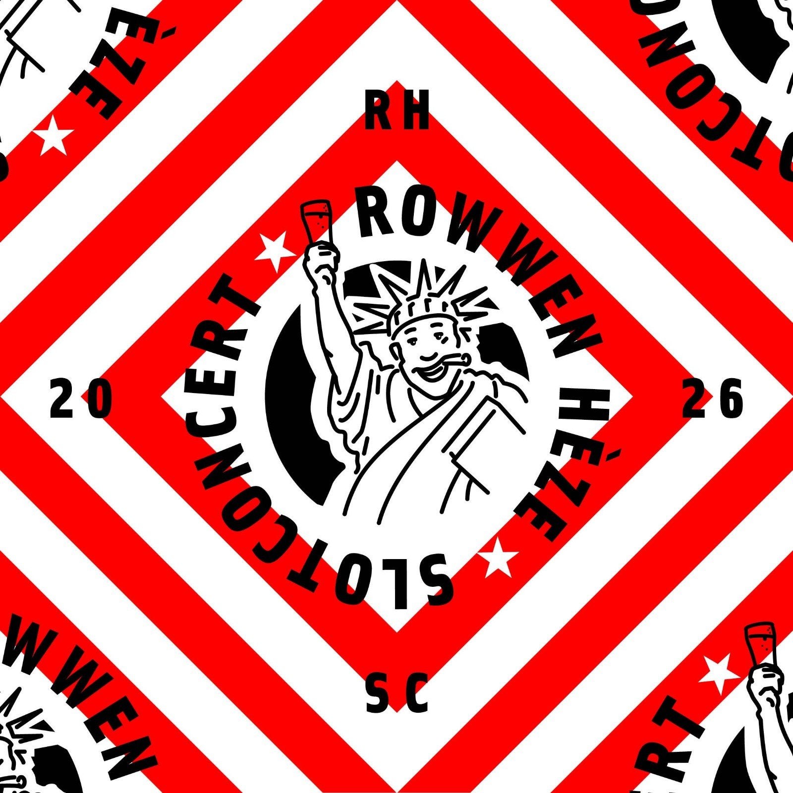 1x zaterdagticket Slotconcert Rowwen Heze, Tickets en Kaartjes, Eén persoon, November