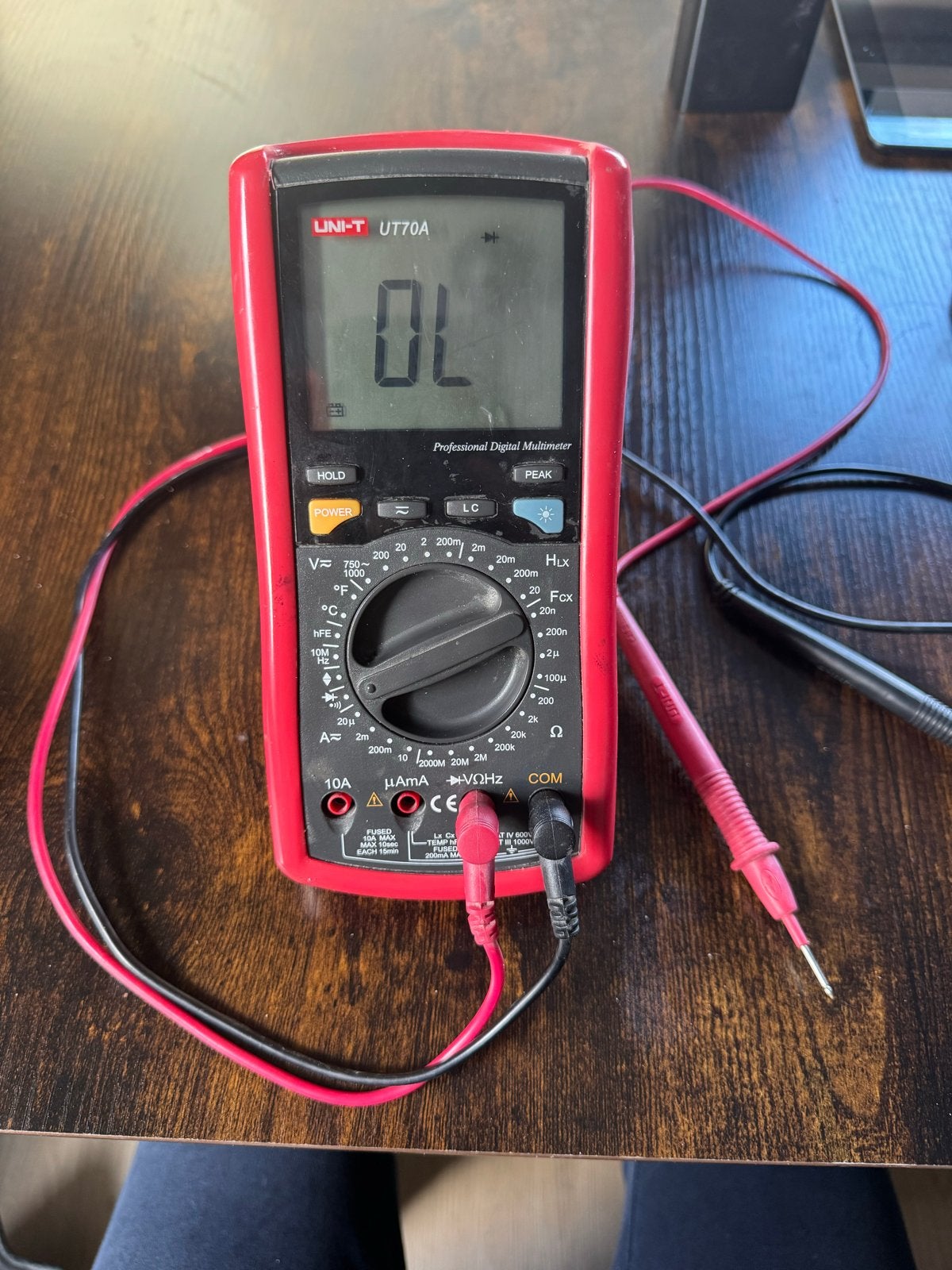 UNI-T UT70A Professionele Digitale Multimeter, Ophalen of Verzenden, Gebruikt, Multimeter