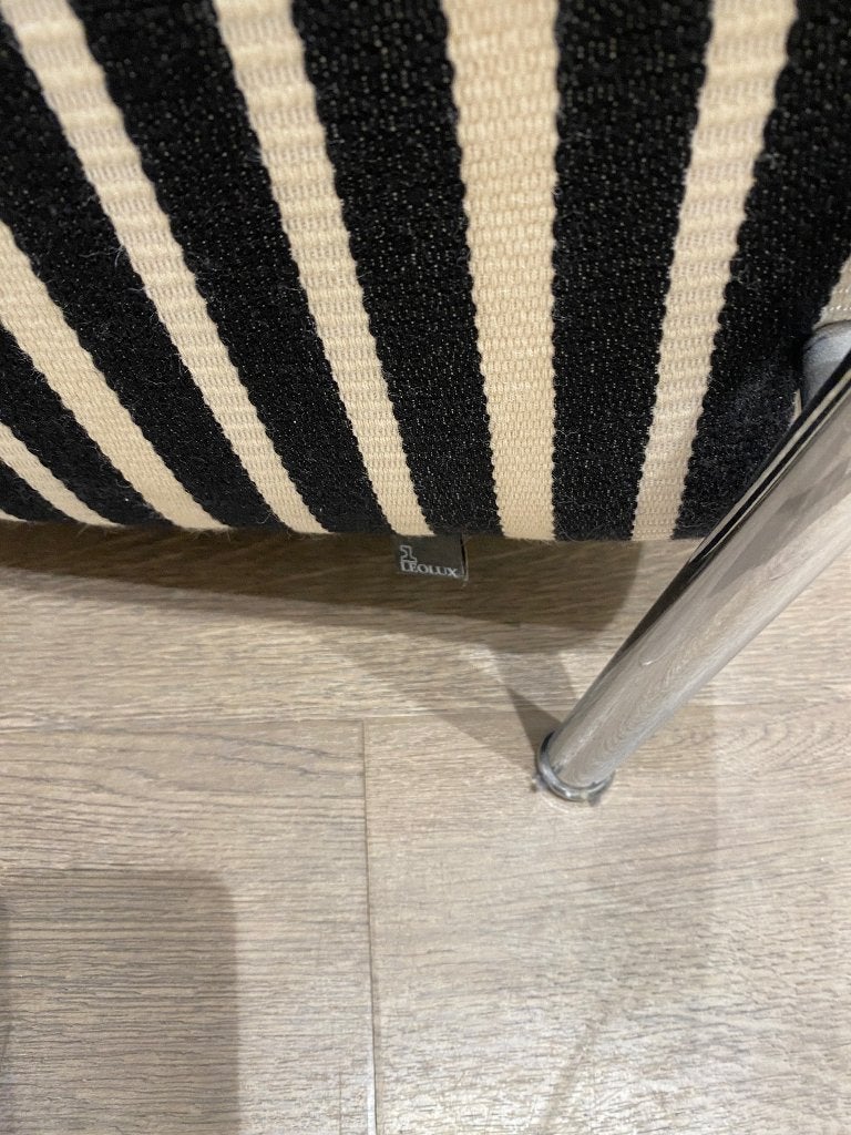 Stoel leolux scylla, Huis en Inrichting, Fauteuils, Ophalen, Gebruikt, 75 tot 100 cm, Leer