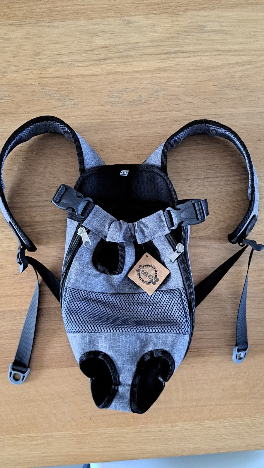 Set van 3 stuks. Honden accessoires - Draagzak -  2x Jasje, Verzenden, Nieuw
