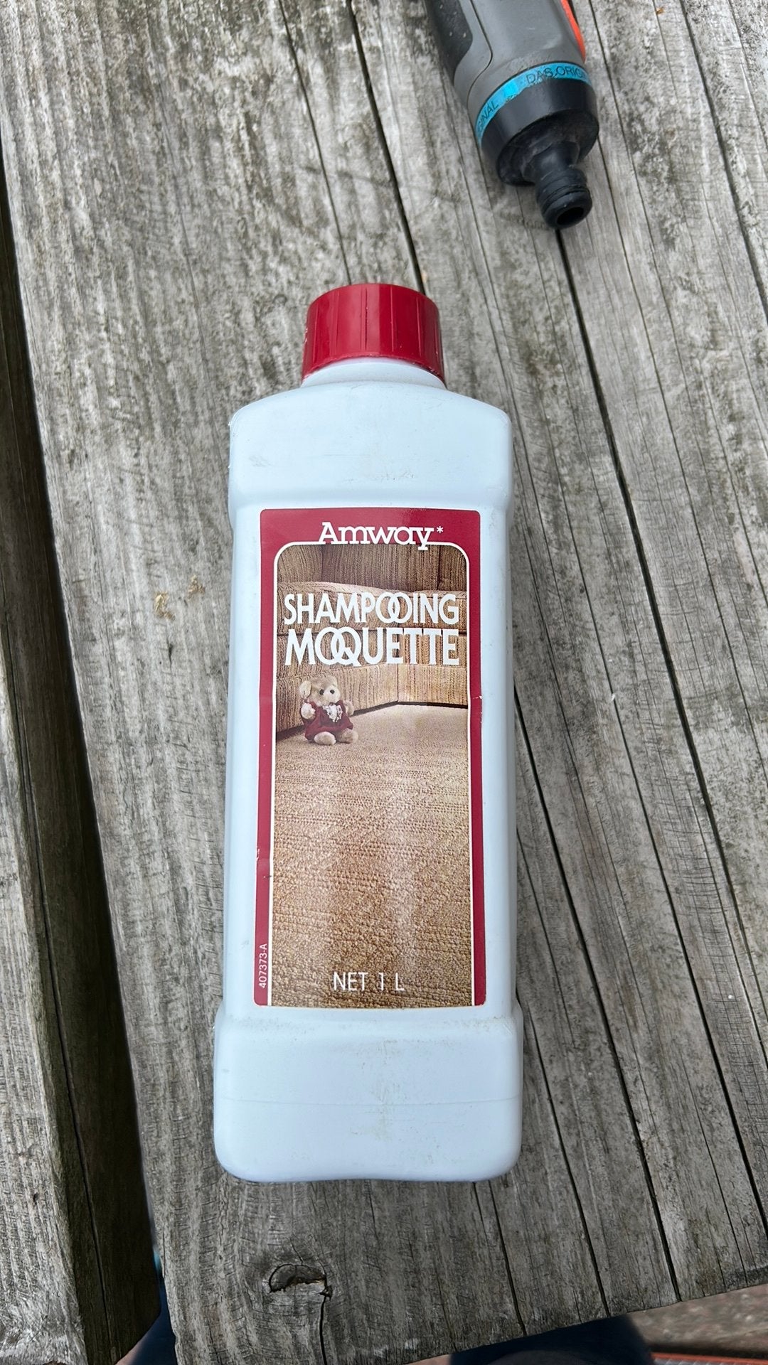 Amway tapijt- en bekledingsshampoo, Ophalen