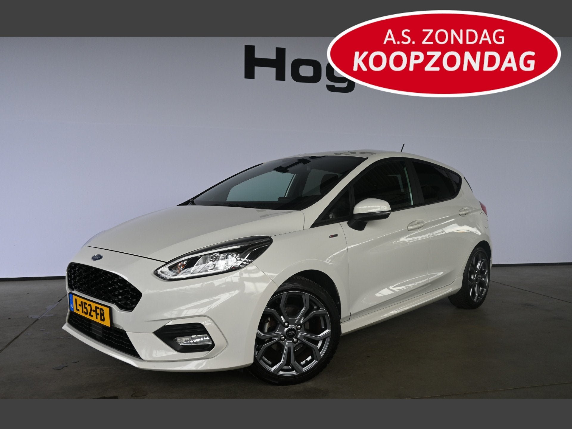 Ford Fiesta 1.0 EcoBoost ST-Line Navigatie Stuur/Stoelverwar, Voorwielaandrijving, 94 pk, Gebruikt, 580 kg