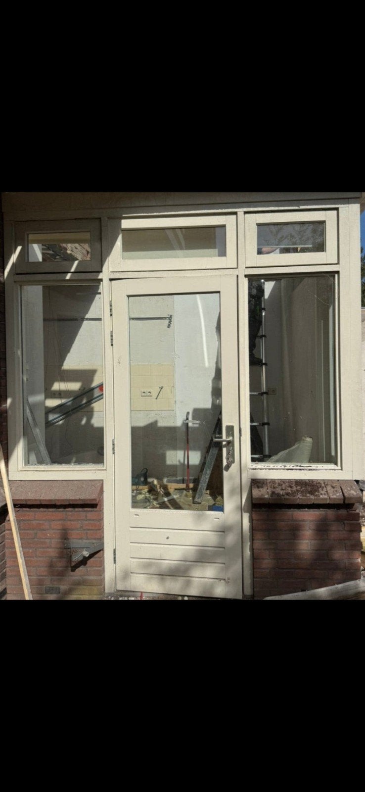 deur 5.6 dik3 punt sluitwerk met zijlichten met kozijn, Ophalen, Deurkozijn, 225 cm of meer, Zo goed als nieuw