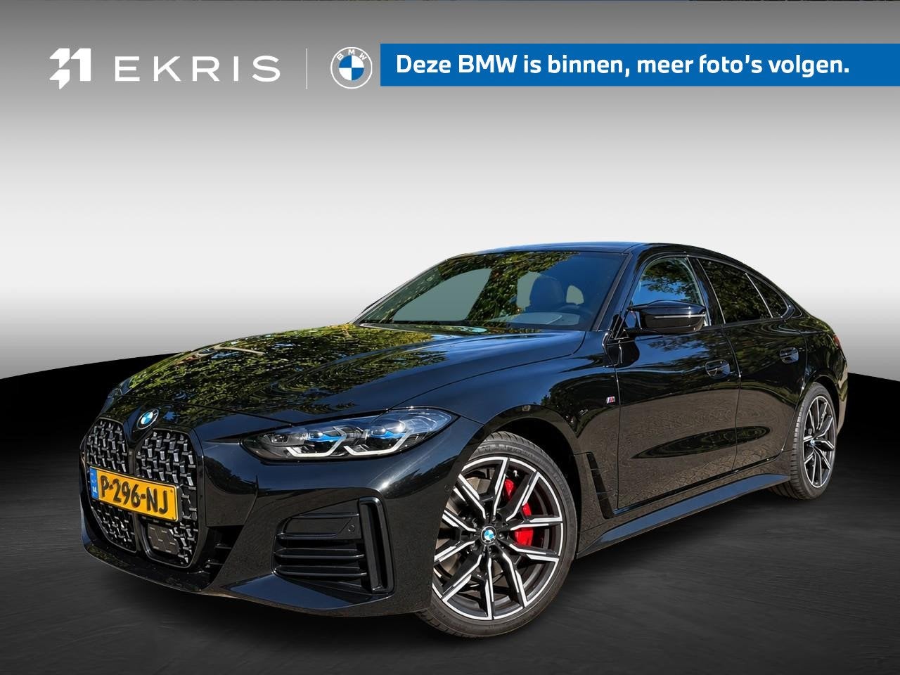 BMW 4 Serie Gran Coupé M440i xDrive | High Executive | 19 i, Auto's, Euro 6, Zwart, Bedrijf, Vierwielaandrijving