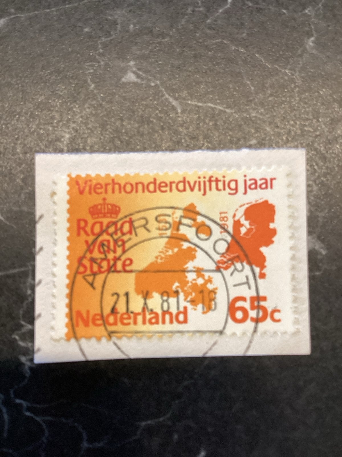 Nederlandse postzegel 65c Amersvoort, Postzegels en Munten, Postzegels | Nederland, Ophalen of Verzenden, Na 1940, Gestempeld