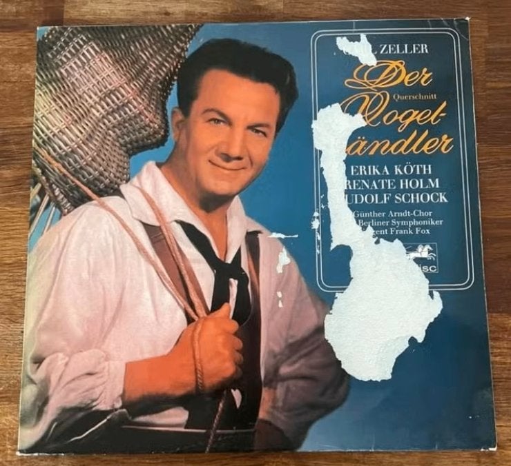 J5. LP Carl Zeller Der Vogel Handle, LP, Opera of Operette, Ophalen of Verzenden, Zo goed als nieuw