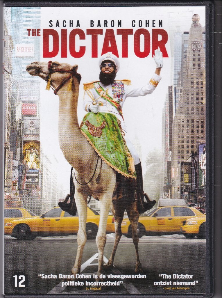 The dictator ֎ Sacha Baron Cohen, Anna Faris, Vanaf 12 jaar, Ophalen of Verzenden, Zo goed als nieuw, Actiekomedie