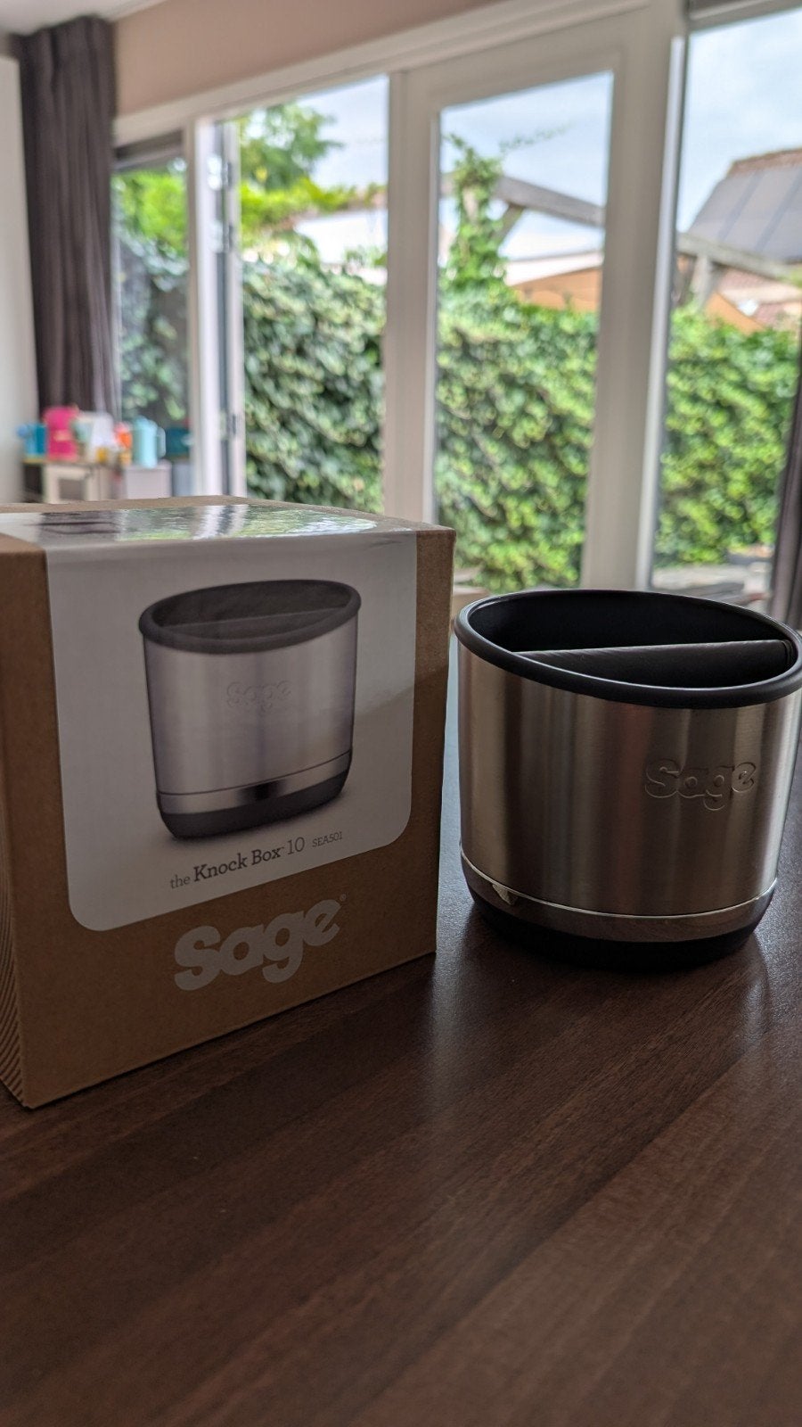 Sage the Knock Box 10 - Koffie afklopbak, Ophalen of Verzenden, Gebruikt