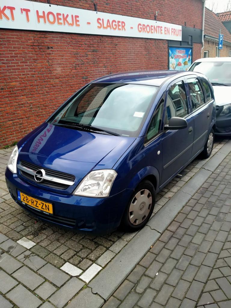 Opel Meriva 1.4 16V 2005 Blauw, Auto's, Opel, Bedrijf, Meriva, Benzine, C, MPV, Handgeschakeld, Origineel Nederlands, Blauw, Voorwielaandrijving