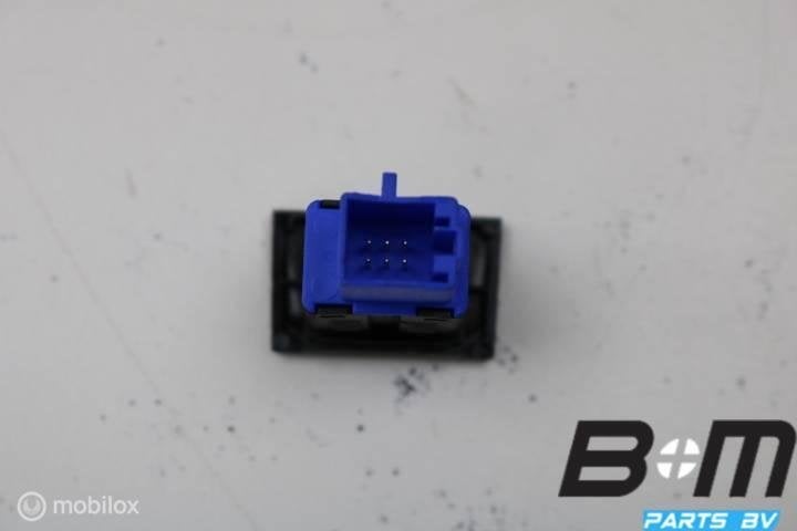 Alarmlichtschakelaar VW Golf Sportsvan 510953509, Gebruikt