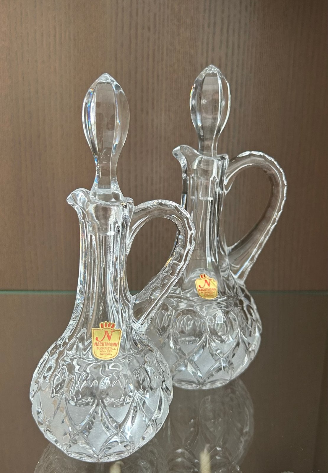 Set van 2 Nachtmann kristal, Antiek en Kunst, Antiek | Glas en Kristal, Ophalen