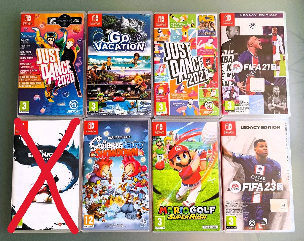 Nintendo Switch spellen (nog 7) tussen de € 10,-- en € 35,--, Ophalen, Overige genres, Zo goed als nieuw, 3 spelers of meer