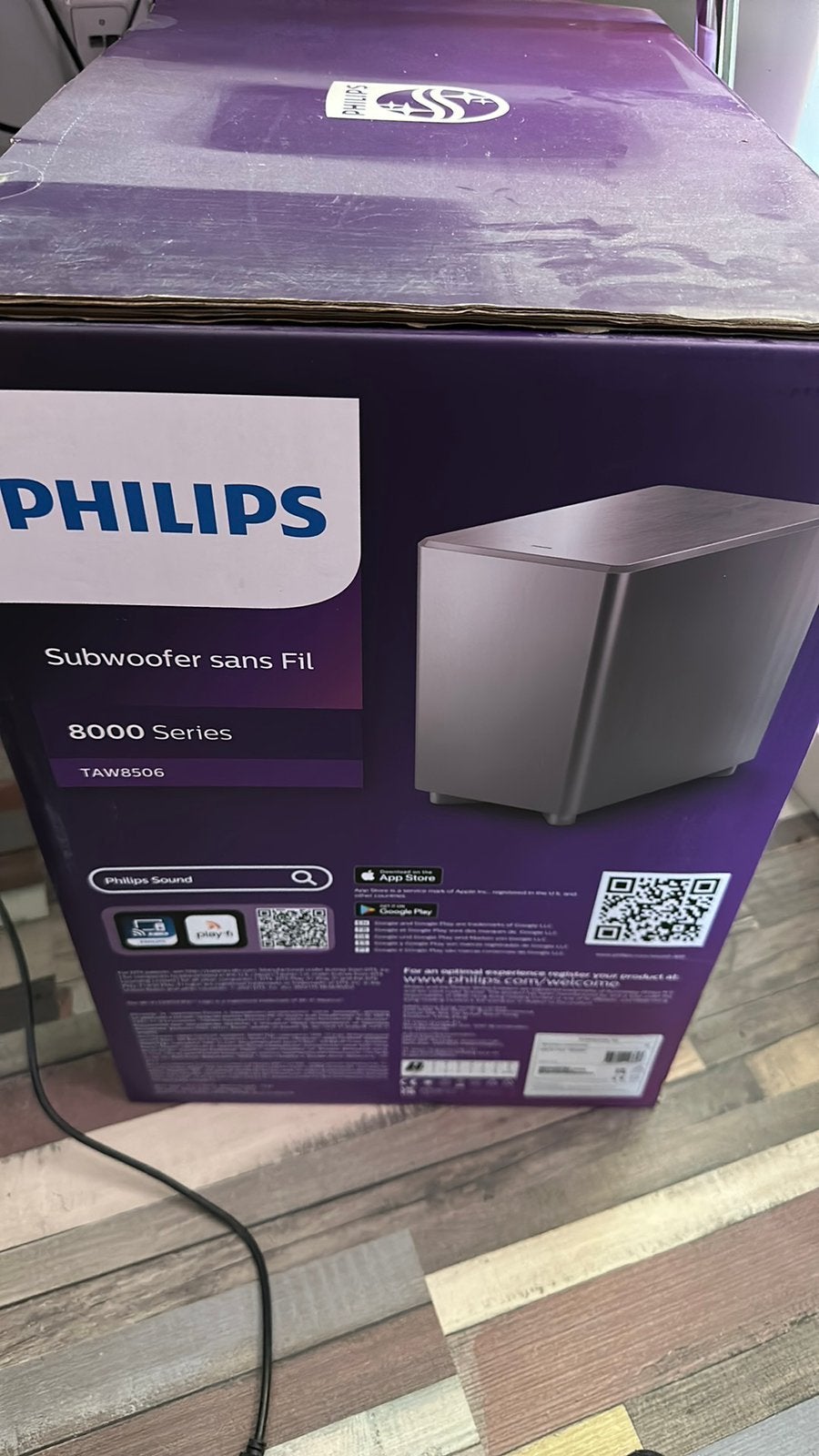 Philips sub 8000 serie, Ophalen, Nieuw, Subwoofer, Philips