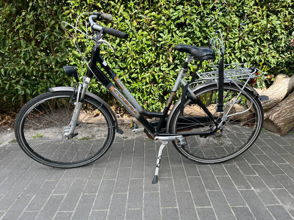 Cobra Damesfiets - Comfortabel, Gebruikt, Velgrem, Versnellingen, 50 tot 53 cm