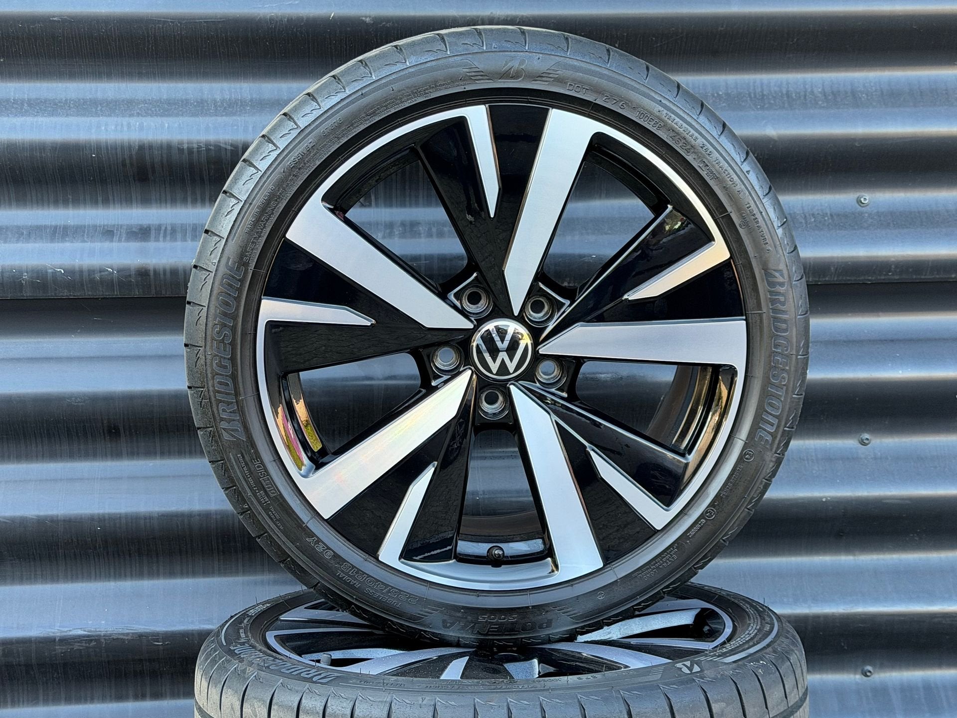 18” Orig VW Caddy Golf 7 8 GTI GTD velgen Banden, Gebruikt, -, -, Banden en Velgen