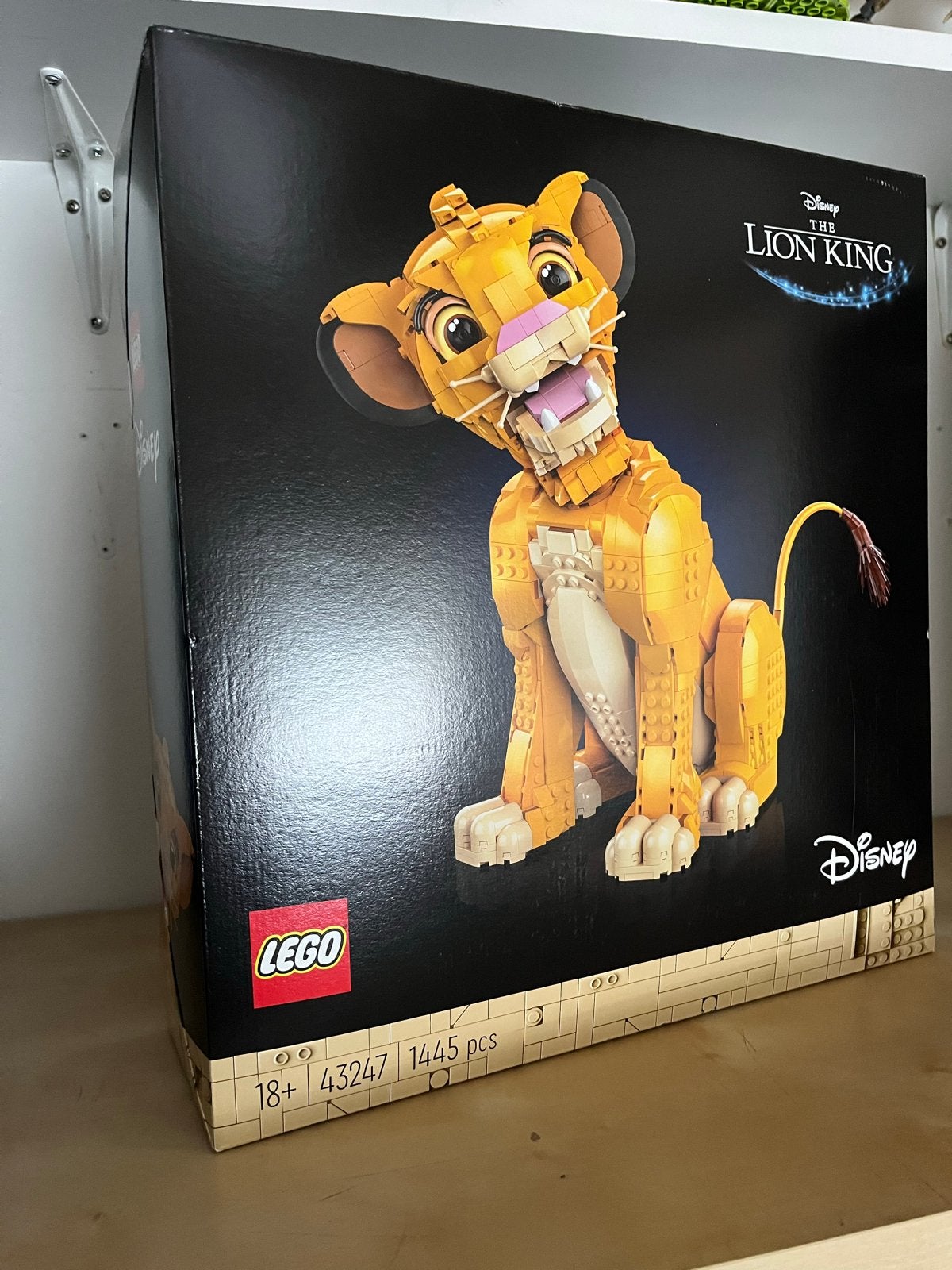 LEGO Disney De Leeuwenkoning Simba 43247 Nieuw in doos, Inclusief accessoires, Lego, Nieuw, Ophalen of Verzenden