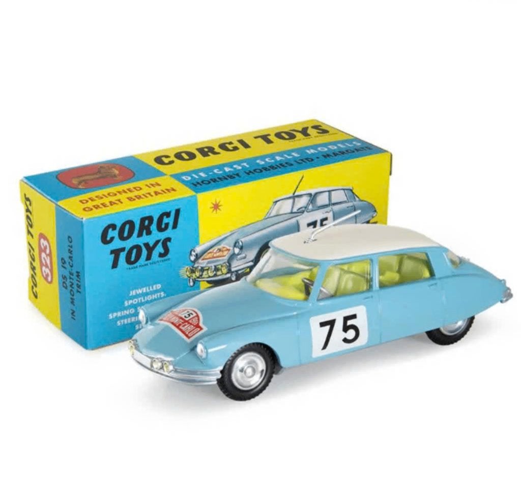 Citroen DS19 Monte Carlo Corgi - NEW schaal 1/43 ref. 323