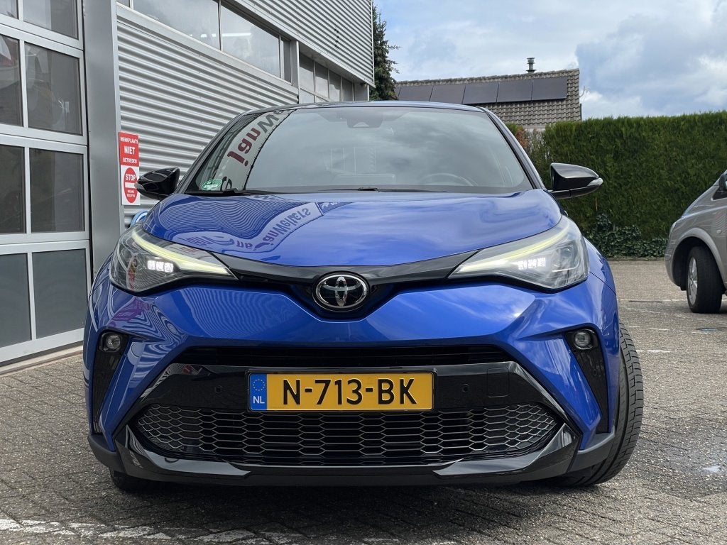 Toyota C-HR 2.0 Hybrid GR Sport 39.035Km 1e eigenaar, Navi, Gebruikt, Blauw, Origineel Nederlands, Bedrijf