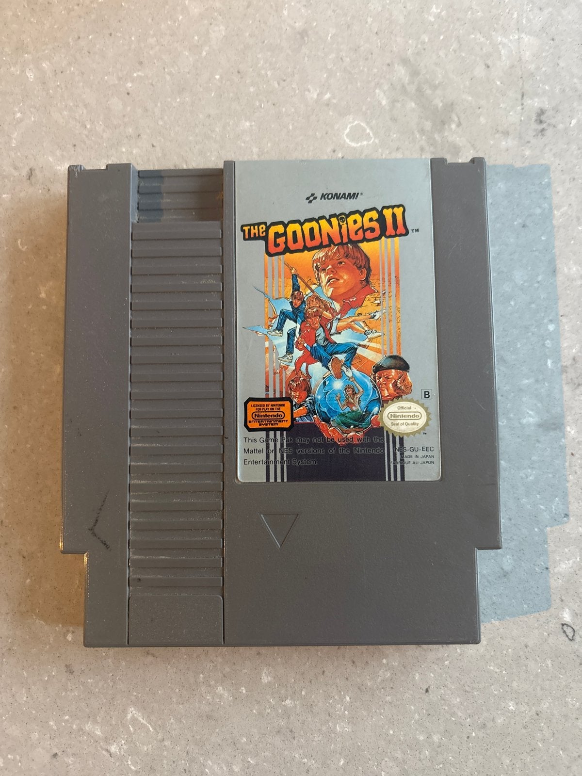 NES spel: The Goonies II (Konami), 1 speler, Ophalen of Verzenden, Gebruikt, Avontuur en Actie