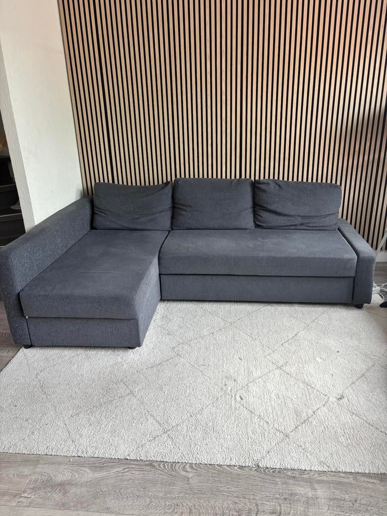 IKEA FRIHETEN hoekslaapbank, Ophalen, Gebruikt, 140 cm, Twijfelaar