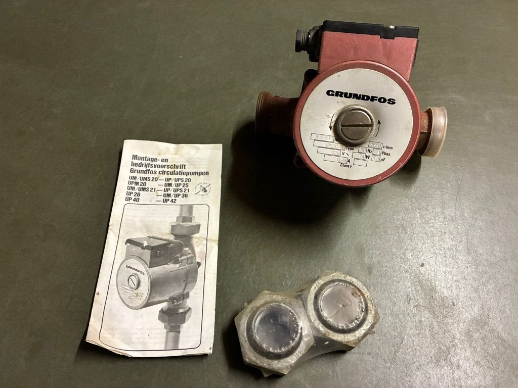 Grundfos UPS20-45 Circulatiepomp - Nieuwstaat, Minder dan 30 cm, Overige typen, Nieuw, Minder dan 60 cm