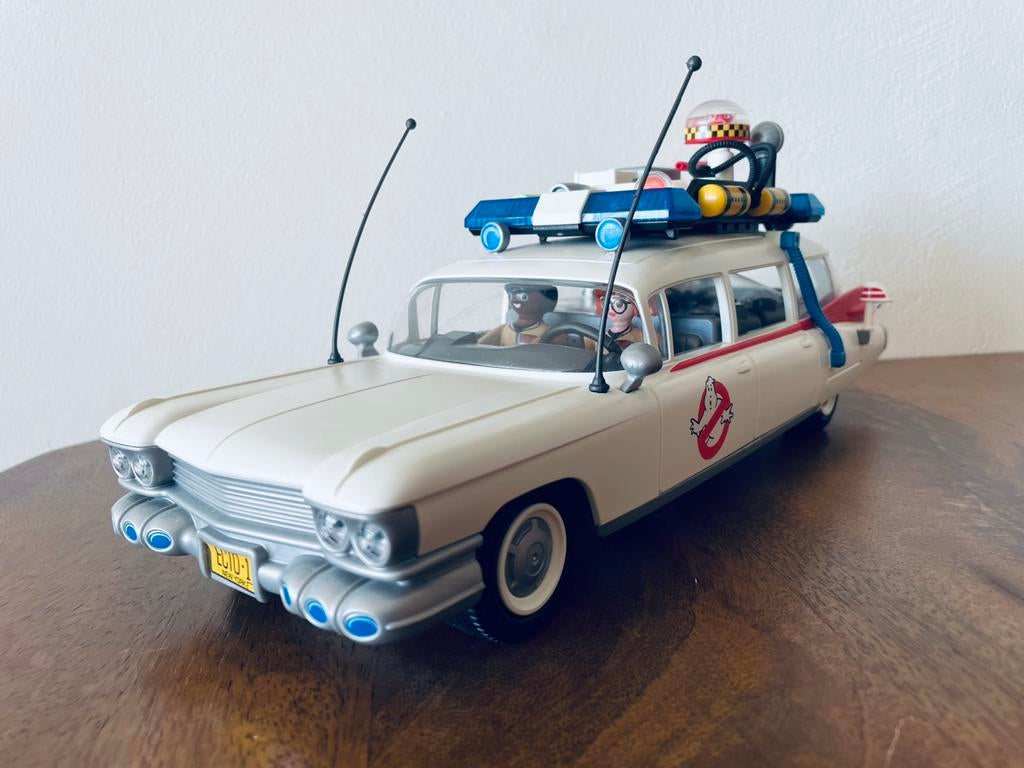 Playmobil Ghostbusters Ecto-1 9220, Kinderen en Baby's, Speelgoed | Playmobil, Ophalen, Zo goed als nieuw