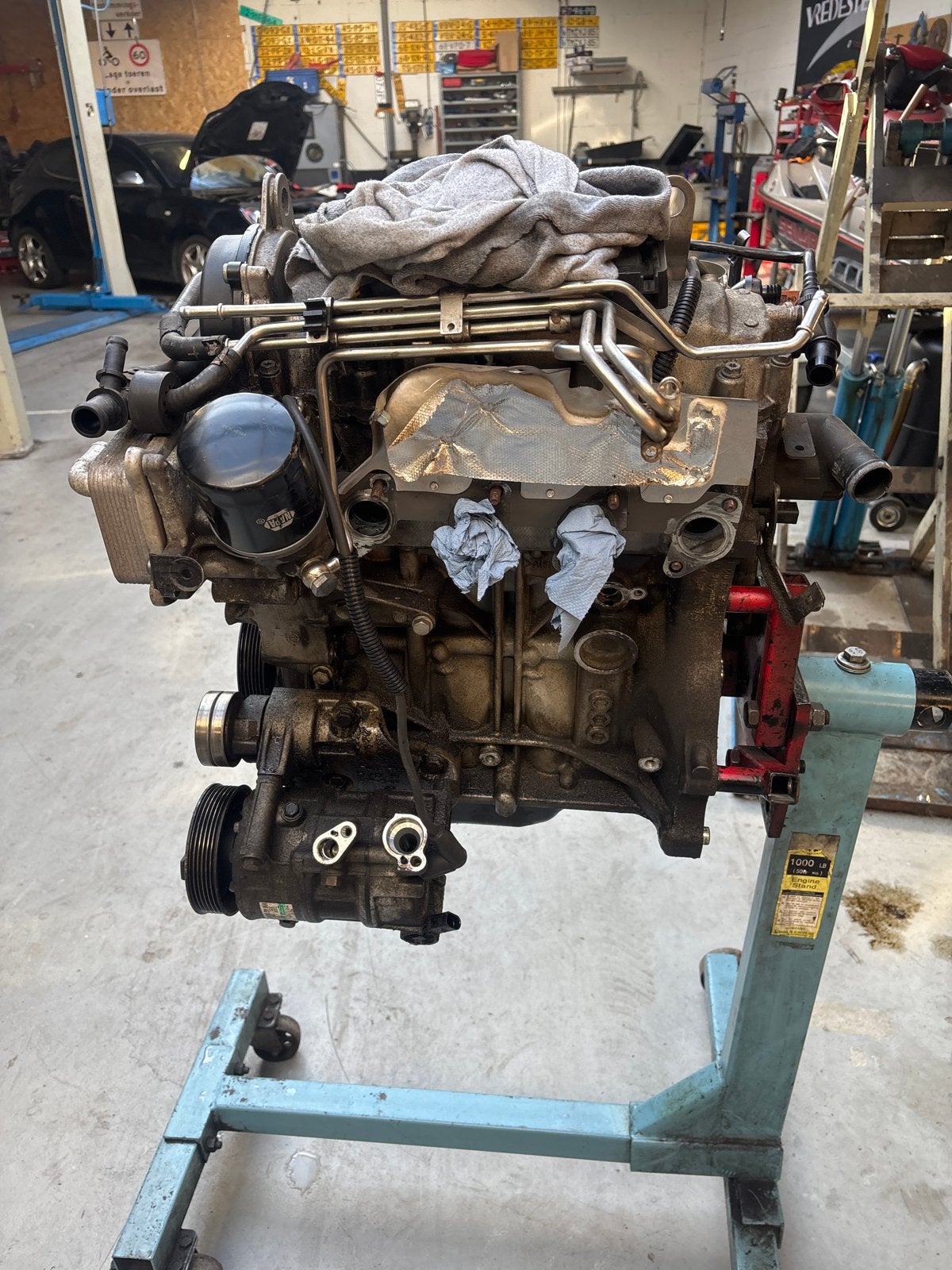 1.2 TSI Motor Gedemonteerd - Loopt op 3 Cilinders, Auto-onderdelen, Gebruikt, Ekkebusrody@gmail.com, Ophalen of Verzenden, Volkswagen