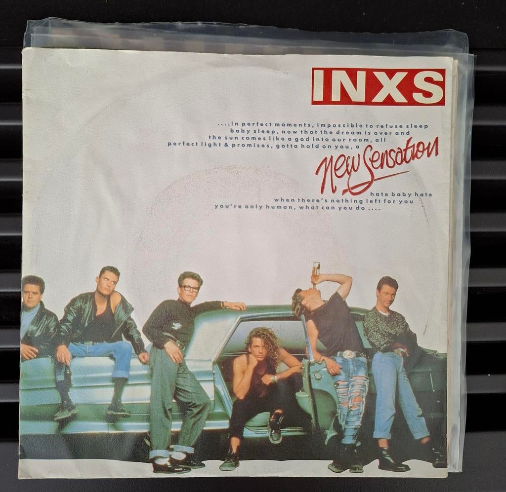 INXS  - New sensation - Single is TOP, Cd's en Dvd's, Vinyl Singles, Gebruikt, 7 inch, Single, Ophalen of Verzenden