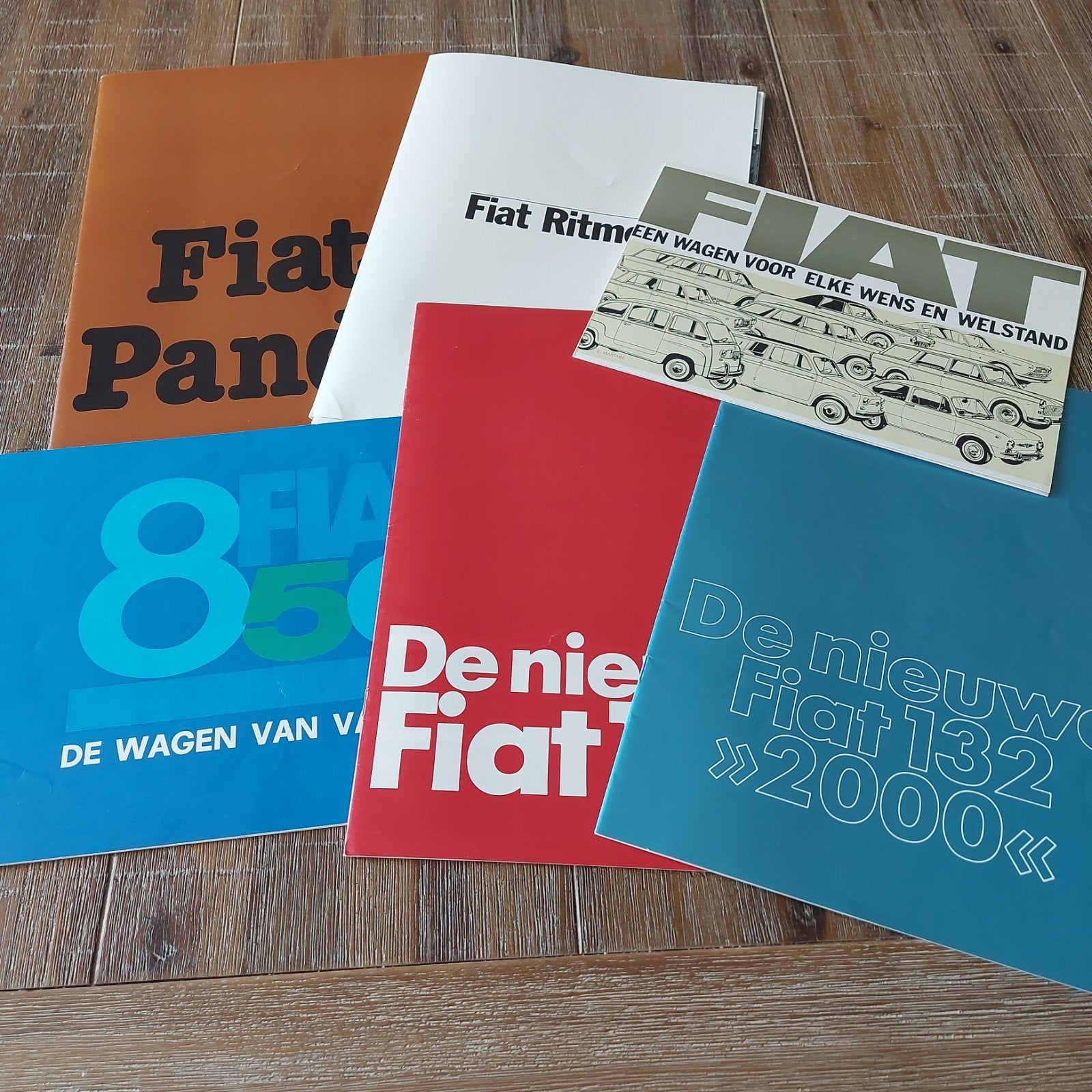 Fiat autofolders, div types, Ophalen of Verzenden, Zo goed als nieuw, Overige merken